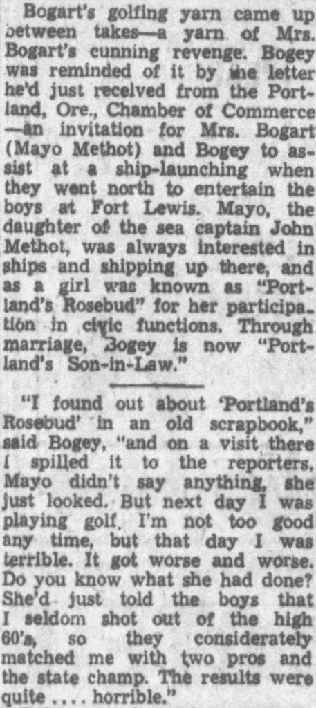 Humphrey Bogart, Mayo Methot, Hollywood, Portland Oregon, Oregon, Portland, Non-Fiction, Biography